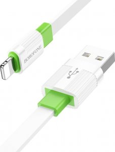 Kabel USB USB-A - Lightning 1 m Biały (KABAV1506) 1