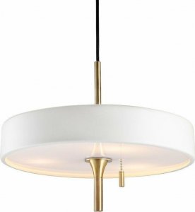 Lampa wisząca Step into Design Lampa wisząca ARTDECO biało - złota 35 cm Outlet 1