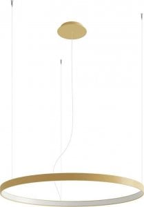 Lampa wisząca Thoro Lampa wisząca pierścień Rio TH.174 Thoro LED 50W 3000K do sypialni złota 1