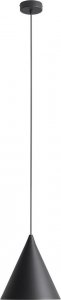 Lampa wisząca Aldex Minimalistyczna lampa wisząca Form 1108G1 Aldex stożek czarny 1