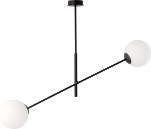 Lampa wisząca Orno LAINA lampa wisząca, moc max.2x40W, E14, czarno-biała 1