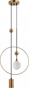 Lampa wisząca Italux Wisząca lampa Trosti PND-428892-BRO do kuchni mosiądz 2