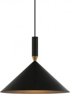 Lampa wisząca Italux Wisząca lampa Drello PND-541101-BK Italux do gabinetu metalowa czarna 1
