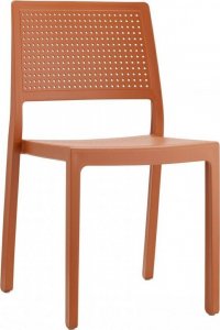 SCAB Design Krzesło Emi terracotta z tworzywa 1