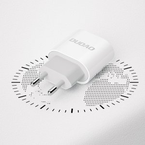 Ładowarka Dudao Dudao szybka ładowarka sieciowa USB-C Power Delivery 20W biała + kabel USB-C - Lightning 1m (A8SEU) 6