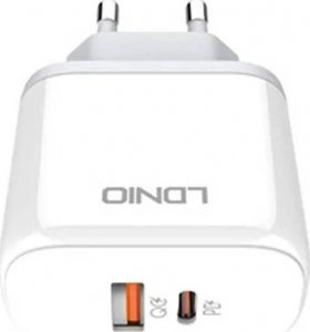 Ładowarka LDNIO Ładowarka sieciowa LDNIO A2526C USB, USB-C 45W + Kabel USB-C - USB-C 4