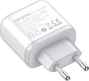 Ładowarka LDNIO Ładowarka sieciowa LDNIO A2526C USB, USB-C 45W + Kabel USB-C - USB-C 5