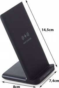 Ładowarka Verk BEZPRZEWODOWA ŁADOWARKA INDUKCYJNA SZYBKA QI 15W 6