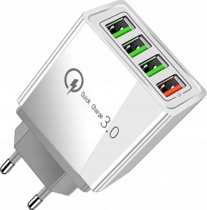 Ładowarka Verk Group ŁADOWARKA SIECIOWA SZYBKA 4xUSB QUICK CHARGE 3.0 1