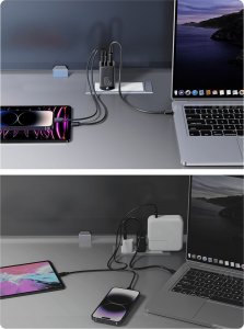 Ładowarka Joyroom TCG01 1x USB-A 2x USB-C 3 A (JYR638) 12