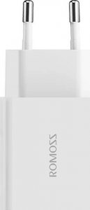 Ładowarka Romoss Ładowarka sieciowa Romoss AC30T, USB + USB-C, 30W (biała) 2