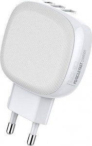 Ładowarka LDNIO Ładowarka sieciowa LDNIO A3510Q, 2x USB + USB-C, PD + QC 3.0, 32W (biała) 5
