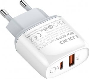Ładowarka LDNIO Ładowarka sieciowa LDNIO A2424C USB, USB-C 20W + Kabel USB-C - USB-C 3