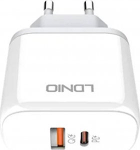 Ładowarka LDNIO Ładowarka sieciowa LDNIO A2526C USB, USB-C 45W + Kabel Lightning 6