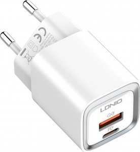Ładowarka LDNIO Ładowarka sieciowa LDNIO A2318C USB, USB-C 20W + Kabel USB-C - USB-C 23