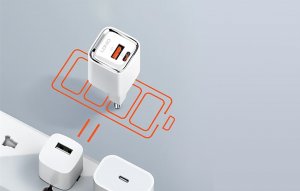 Ładowarka LDNIO Ładowarka sieciowa LDNIO A2317C  USB, USB-C 30W + Kabel USB-C - Lightning 1