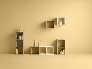 5five Regał kubik Kali naturalny 2