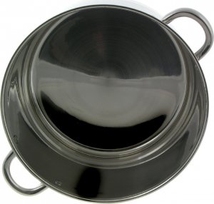 EDELHOFF INDUKCJA GARNEK stal z POKRYWKĄ 17,2L 34cm 7312 3