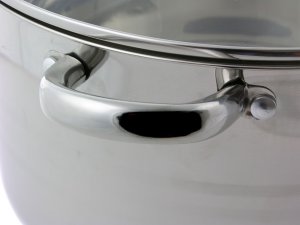 EDELHOFF INDUKCJA GARNEK stal z POKRYWKĄ 17,2L 34cm 7312 6