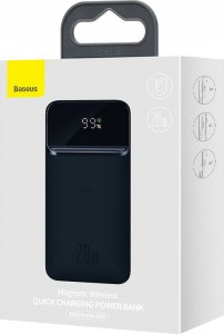 Powerbank Baseus Magnetic 20W 10000mAh Granatowy 10