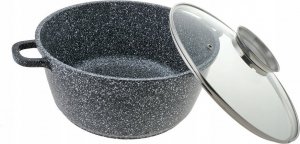 EDELHOFF GARNEK MARMUROWY 26cm INDUKCJA 5,5l 7706 2