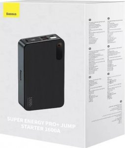 Powerbank Baseus Super Energy PRO Car Jump Starter 16000mAh Czarny 5