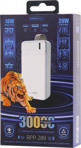 Powerbank Remax REMAX POWER BANK 30000MAH RPP-289 PURE - USB + TYP C - PD 20W QC 18W NIEBIESKI 3