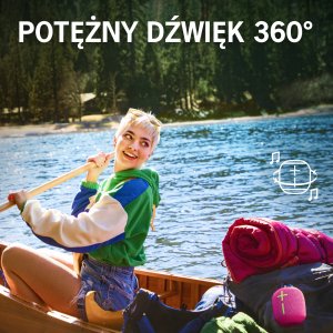 Głośnik Logitech Wonderboom 3 różowy (S7816507) 2