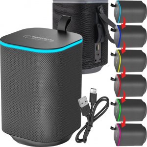 Głośnik Esperanza ESPERANZA GŁOŚNIK BLUETOOTH RGB SAKARA EP155 7