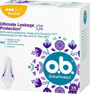 O.B O.B. ExtraProtect Normal Tampony 56 sztuk 2