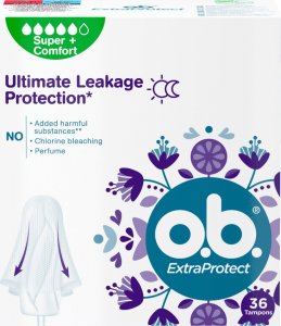 O.B O.B. ExtraProtect Super+ Comfort Tampony 36 sztuk 1