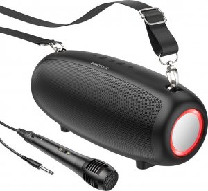 Głośnik Borofone BOROFONE GŁOŚNIK BEZPRZEWODOWY BLUETOOTH BP13 DAZZLING Z MIKROFONEM CZARNY 1