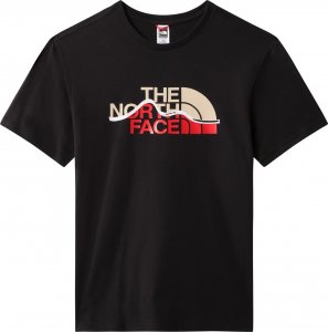 The North Face Koszulka Męska The North Face S/S MOUNTAIN LINE T-Shirt XS 1