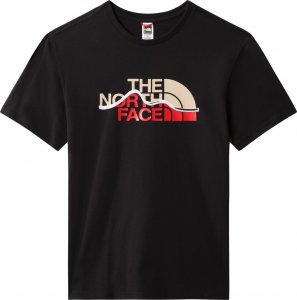 The North Face Koszulka Męska The North Face S/S MOUNTAIN LINE T-Shirt S 1