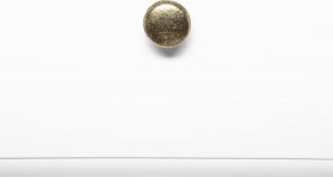 Atmosphera Komoda wąska Solen biała z 5 szufladami 10