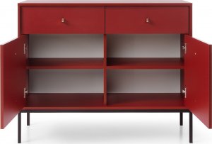 Intesi Komoda Evora bordowa 5