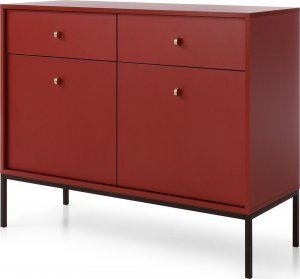 Intesi Komoda Evora bordowa 6