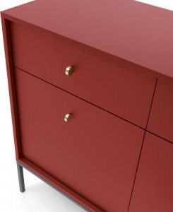 Intesi Komoda Evora bordowa 7