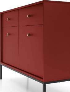 Intesi Komoda Evora bordowa 8