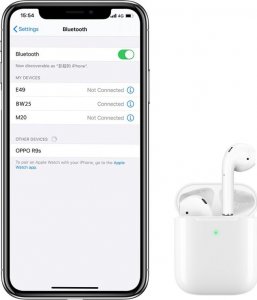 Słuchawki BOROFONE SŁUCHAWKI BLUETOOTH TWS BW25 BIAŁE 8