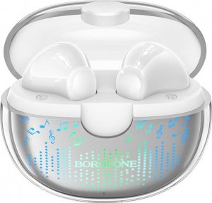 Słuchawki BOROFONE SŁUCHAWKI BLUETOOTH TWS BW15 BIAŁE 3
