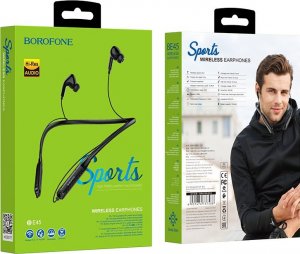 Słuchawki BOROFONE SŁUCHAWKI SPORTOWE BE45 DELIGHTFUL BLUETOOTH CZARNE 5