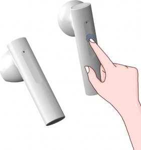 Słuchawki Manta MANTA Słuchawki bezprzewodowe douszne TWS MTWS004X białe 2