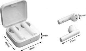 Słuchawki Manta MANTA Słuchawki bezprzewodowe douszne TWS MTWS004X białe 4
