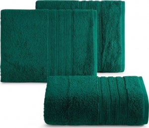 Eurofirany Ręcznik bawełniany z bordiurą LAVIN 70X140 turkusowy 1