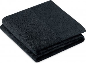 AmeliaHome AmeliaHome Ręcznik bawełniany FLOS 70x130 czarny 1