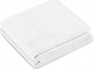 AmeliaHome AmeliaHome Ręcznik bawełniany RUBRUM 70x130 biały 1