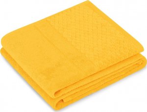 AmeliaHome AmeliaHome Ręcznik bawełniany RUBRUM 70x130 żółty 1