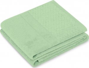 AmeliaHome AmeliaHome Ręcznik bawełniany RUBRUM 70x130 zielony 1