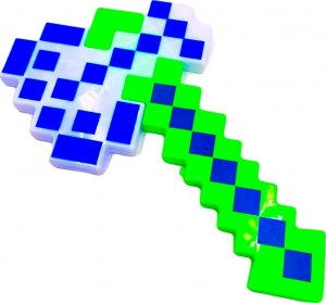 tomdorix Siekiera Topór Na Baterie MINECRAFT Światło Dźwięk z LED'ami 7